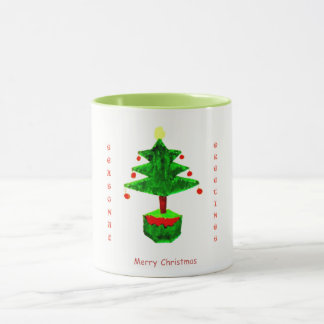 Tasse d'arbre de Noël