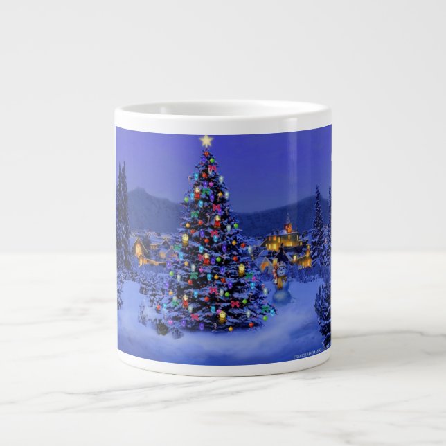 Tasse d'arbre de Noël (Devant)