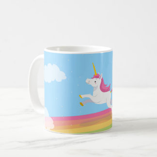 Tasse d'arc-en-ciel de licorne