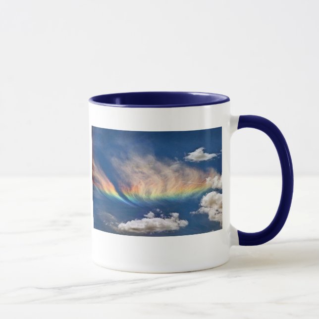 Tasse d'arc-en-ciel du feu (Droite)