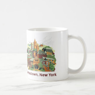 Tasse d'architecture de Jamestown (11oz blancs)