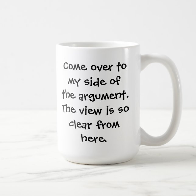 Tasse d'argument (Droite)