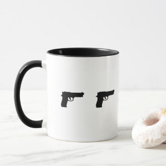 Tasse d'arme à feu de café