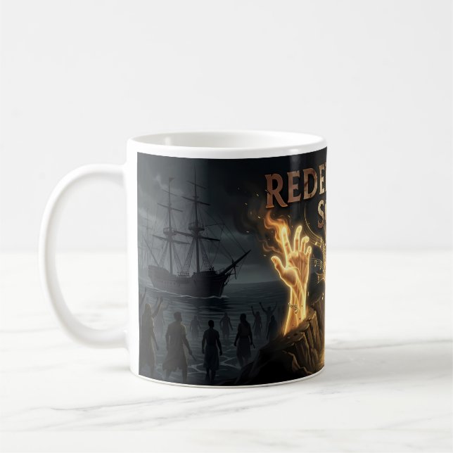Tasse d'art Chant de rédemption Réveil de la liber (Gauche)