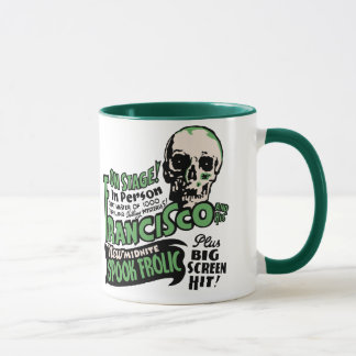 Tasse d'art d'affiche d'exposition de spectre de