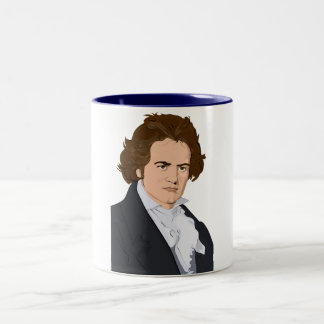 tasse d'art de bruit de beethoven