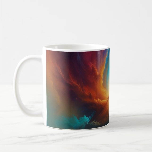 Tasse d'art de galaxie de nébuleuse de portail cél (Gauche)