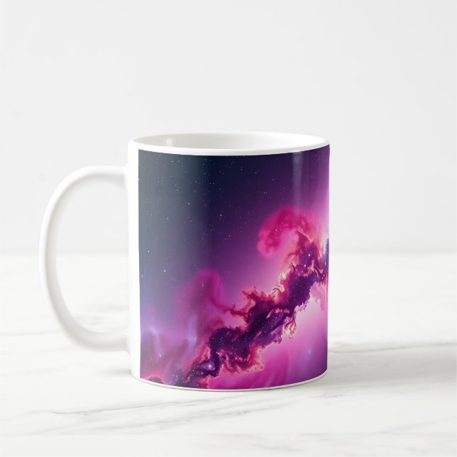 Tasse d'art de la galaxie cosmique – Conception de (Gauche)