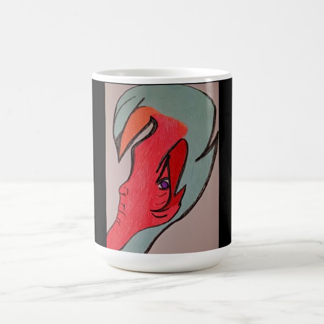 Tasse d'art de personnage original unique (Centre)