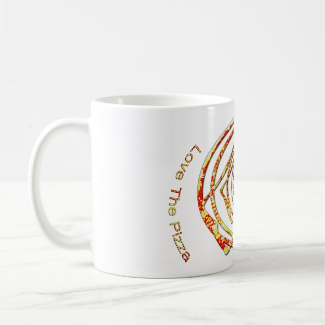 tasse d'art de pizza (Gauche)