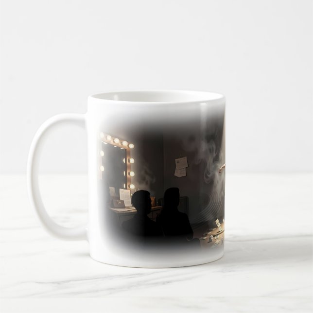 Tasse d'art de scène Spotlight Noir Private Dancer (Gauche)