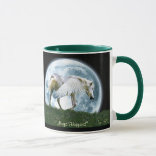 Tasse d'art d'imaginaire de PEGASUS et de LUNE