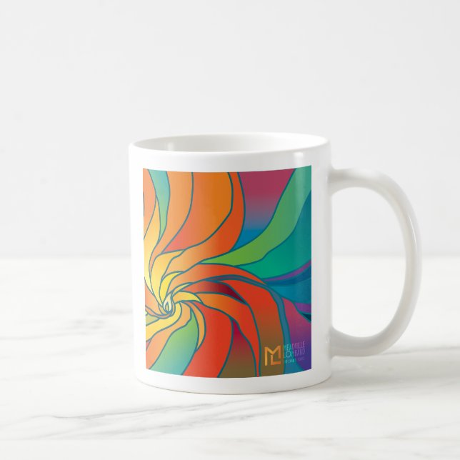 Tasse d'art et de logo de calice de MLTS (Droite)