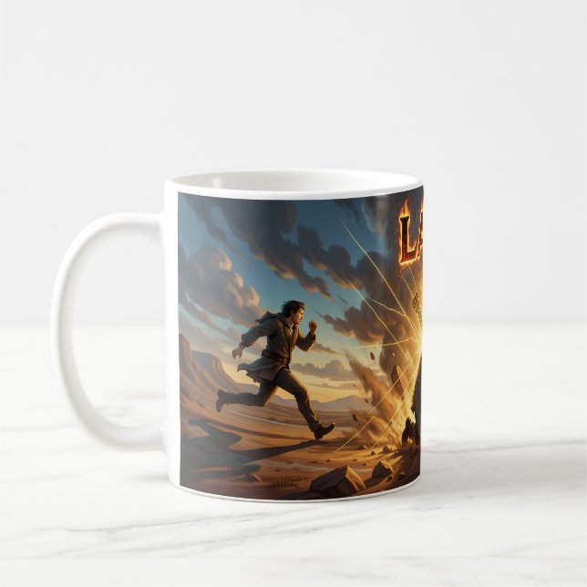 Tasse d'art fantastique Layla Desert Love Storm (Gauche)