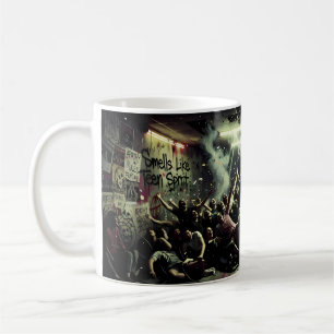 Tasse d'art grunge Basement Riot Teen Spirit