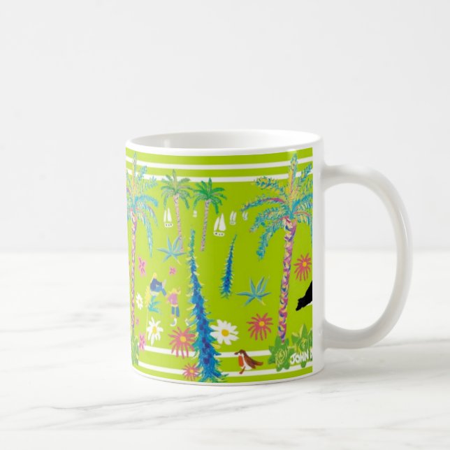 Tasse d'art : Jardin d'abbaye de Tresco (Droite)