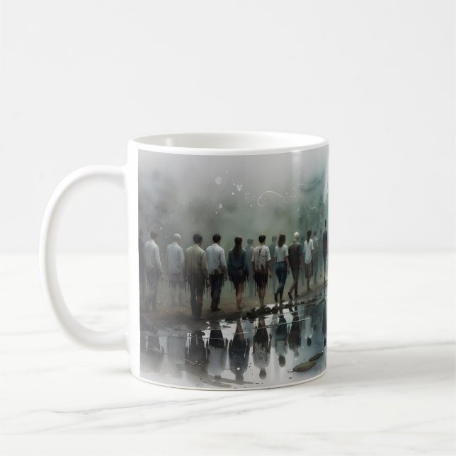 Tasse d'art Misty Reflection Come As You Are (Gauche)