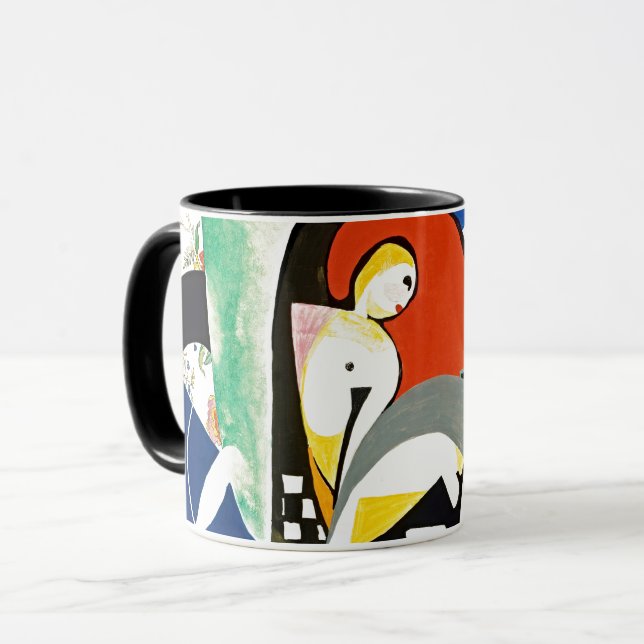 Tasse d'art moderne The Thundershower (Devant gauche)
