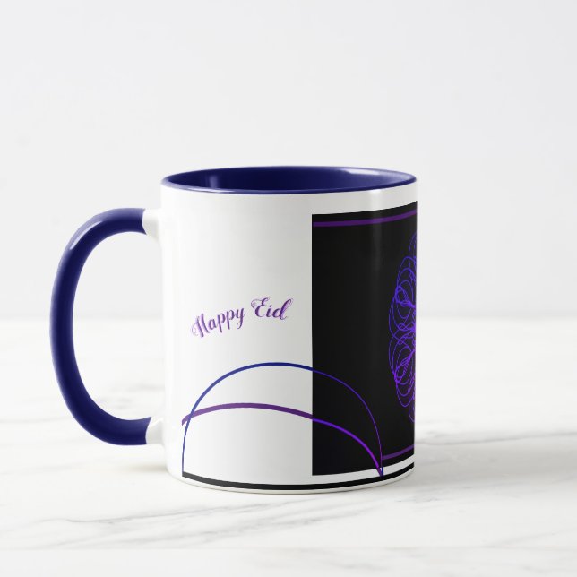 Tasse d'art numérique Élégance  (Gauche)