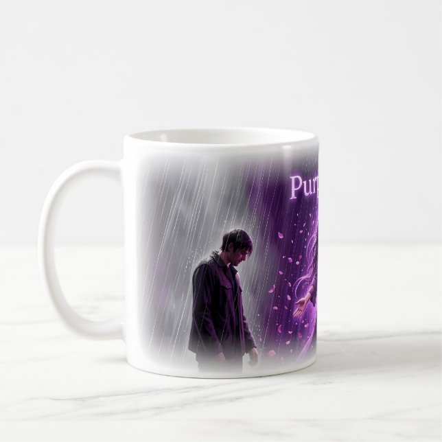 Tasse d'art Romance Tempête Émotionnelle Pluie Vio (Gauche)