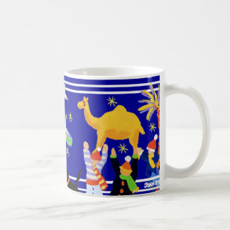 Tasse d'art : Tasse d'art de Noël de tinctorial de
