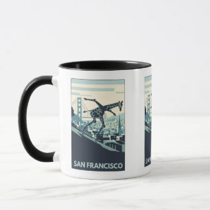 Tasse d'art WPA de San Francisco