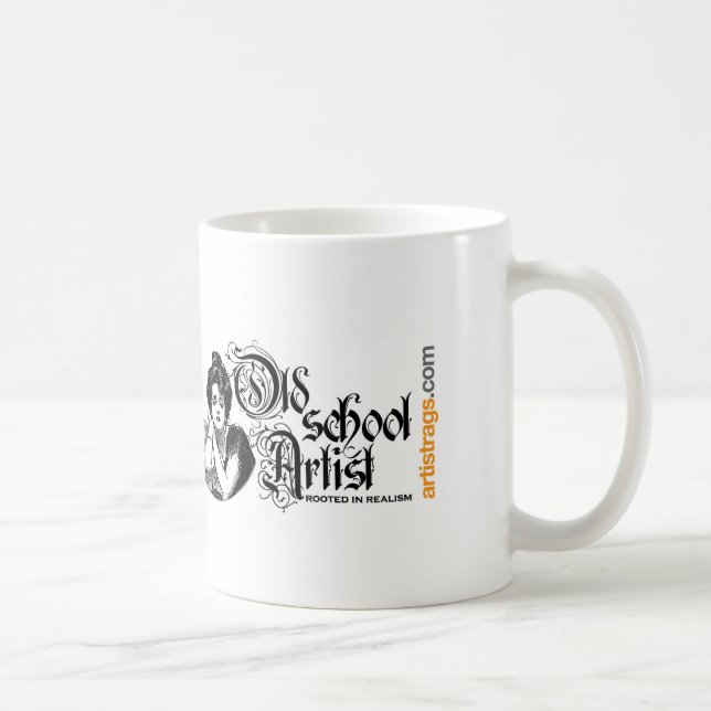 Tasse d'artiste de vieille école (Droite)