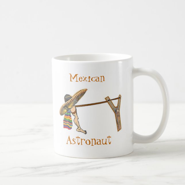 Tasse d'Astrnaut de Mexicain (Droite)