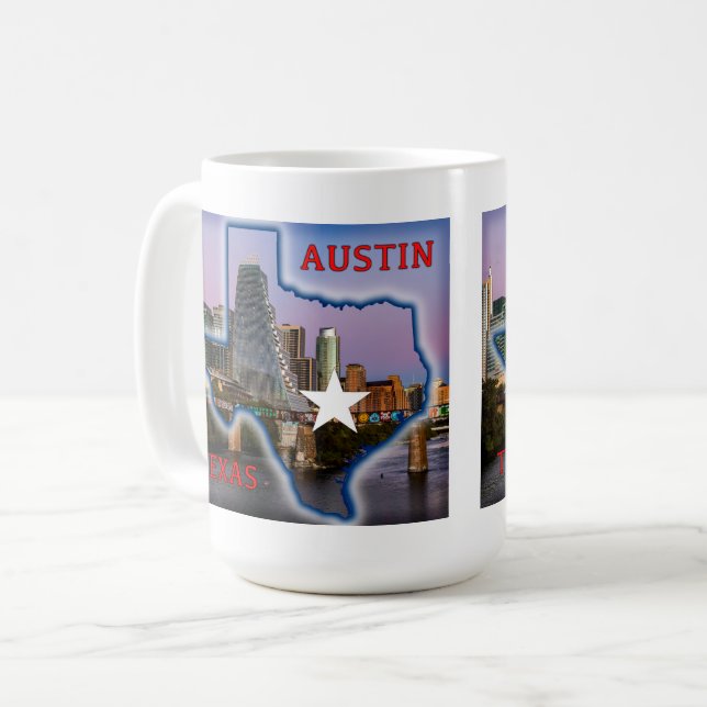 Tasse d'Austin, Texas (Devant gauche)