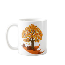 Tasse d'automne d'automne