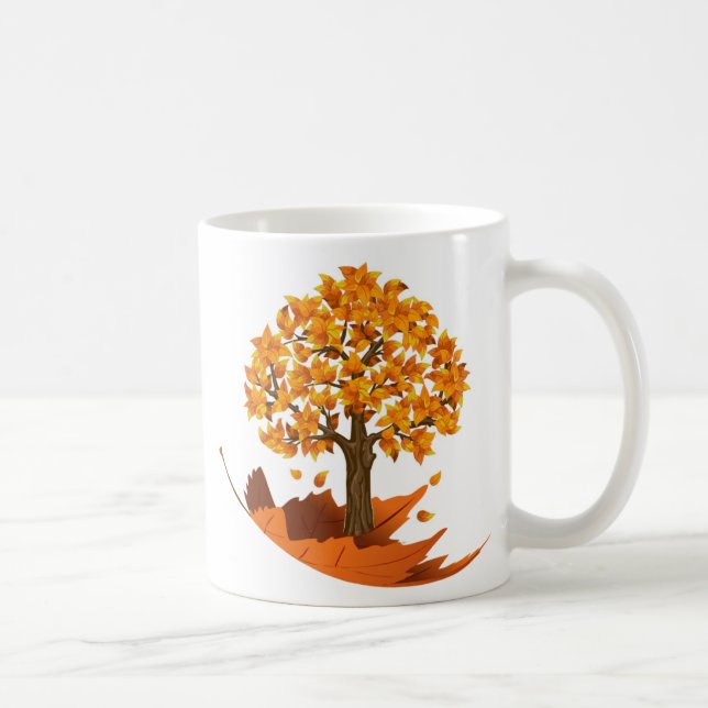 Tasse d'automne d'automne (Droite)