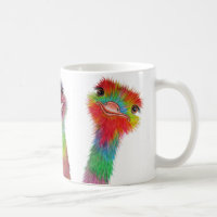 Tasse d'autruche