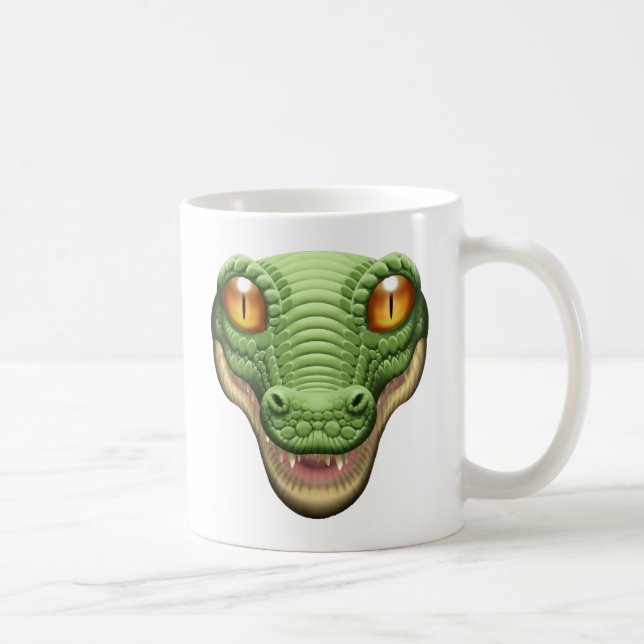Tasse d'avatar d'alligator de signal d'alarme (Droite)