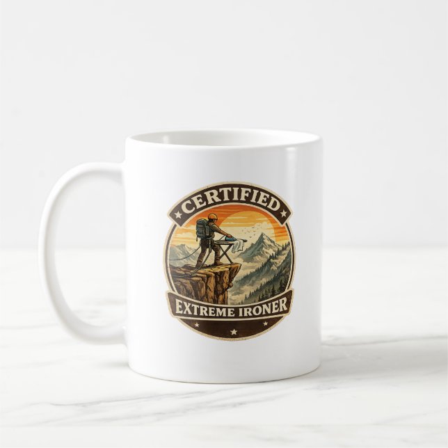 Tasse d'aventure de montagne de repassage extrême  (Gauche)