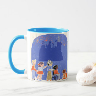 Tasse d'aventure pour enfants fantaisistes