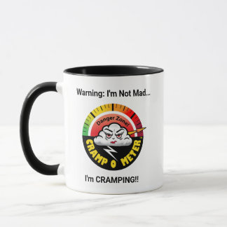 Tasse d'avertissement de crampe