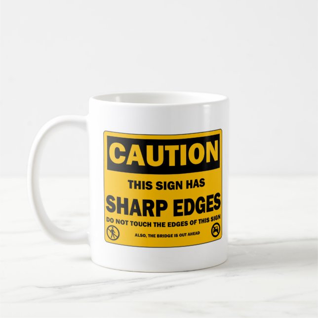 Tasse d'avis de précaution (Gauche)