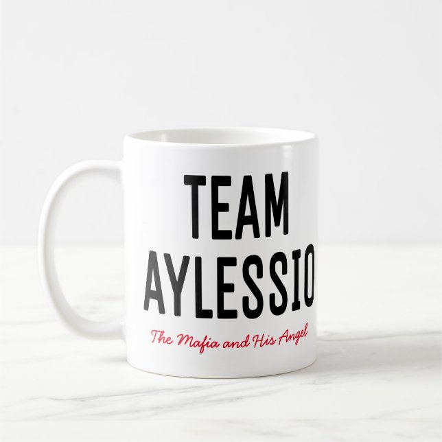 Tasse d'Aylessio d'équipe (Gauche)