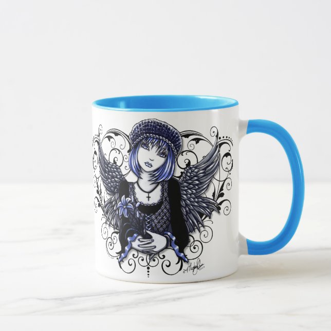 Tasse de 15 onces d'ange de Tabitha grande (Droite)