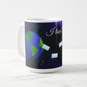 Tasse de 15 oz. J'adore Postcrossing ll