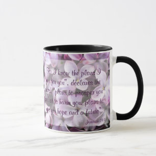 Tasse de 29:11 de Jérémie de lilas