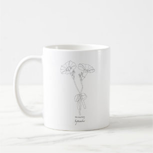 Tasse de 325 ml à la gloire du matin Fleur de nais
