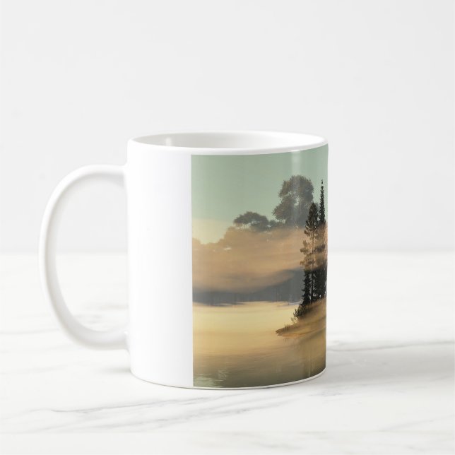 Tasse de 330ml avec l'image "Magie de la brume" (Gauche)