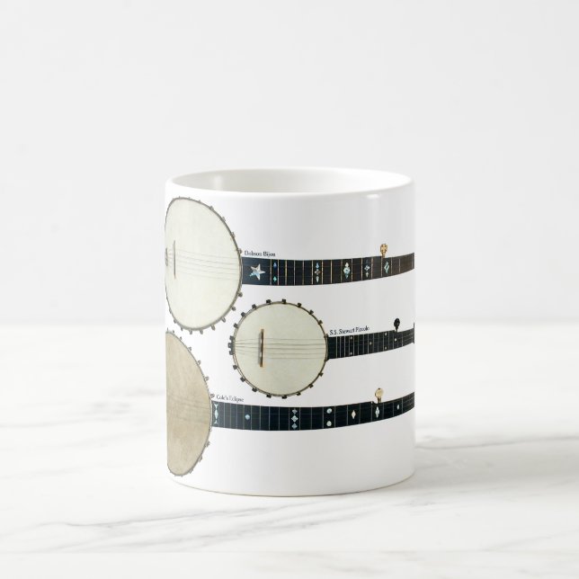 Tasse de 3 banjos (Centre)