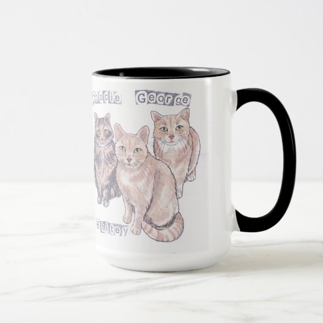 Tasse de 3 minous (Droite)