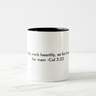 Tasse de 3h23 de Colossians