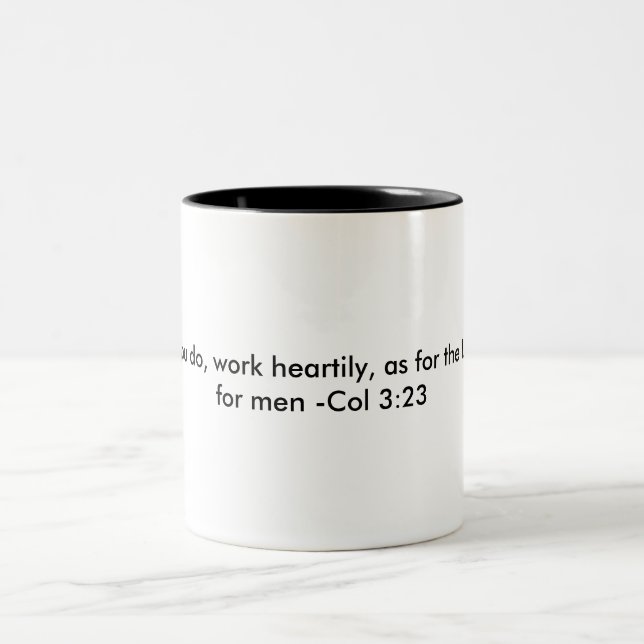 Tasse de 3h23 de Colossians (Centre)