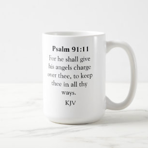 Tasse de 91:11 de psaume