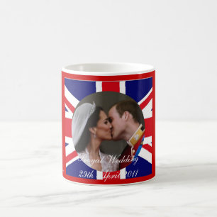 Tasse de baiser l'épousant royal de William et de