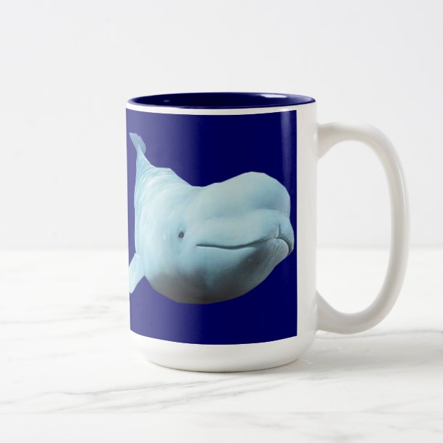 TASSE DE BALEINE DE BELUGA (Droit)